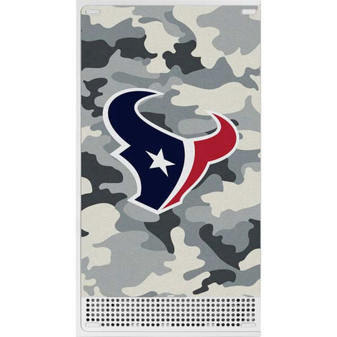NFL Houston Texans Camo Xbox Series S Console Skin